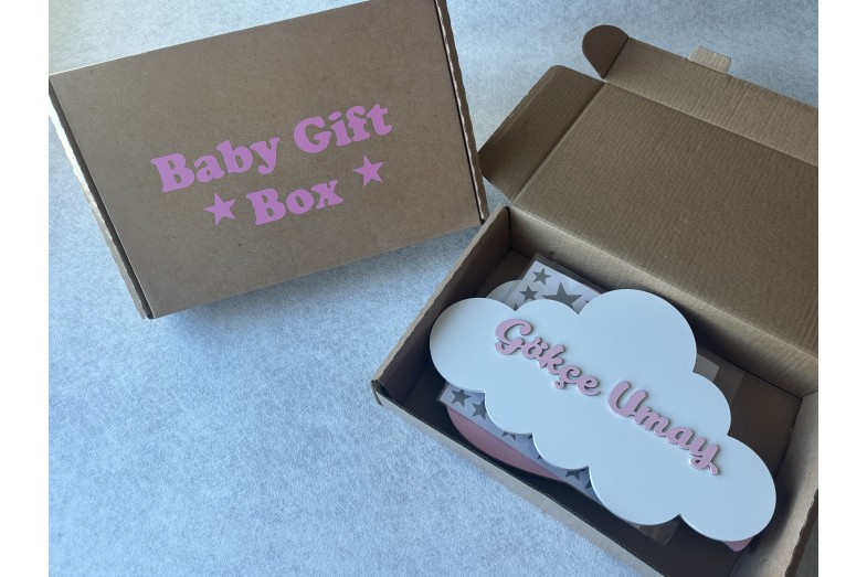 PinkLove 3'lü Lamba Bebek Hediye Kutusu